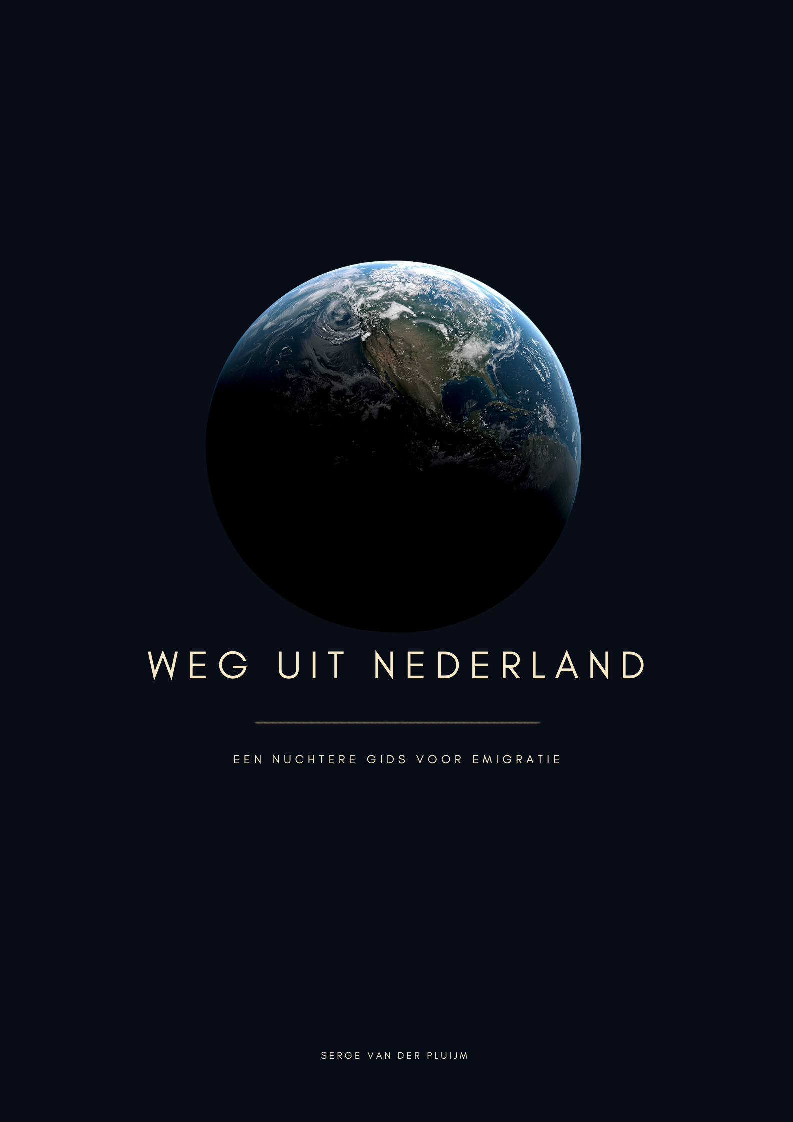 Weg uit Nederland — boekcover